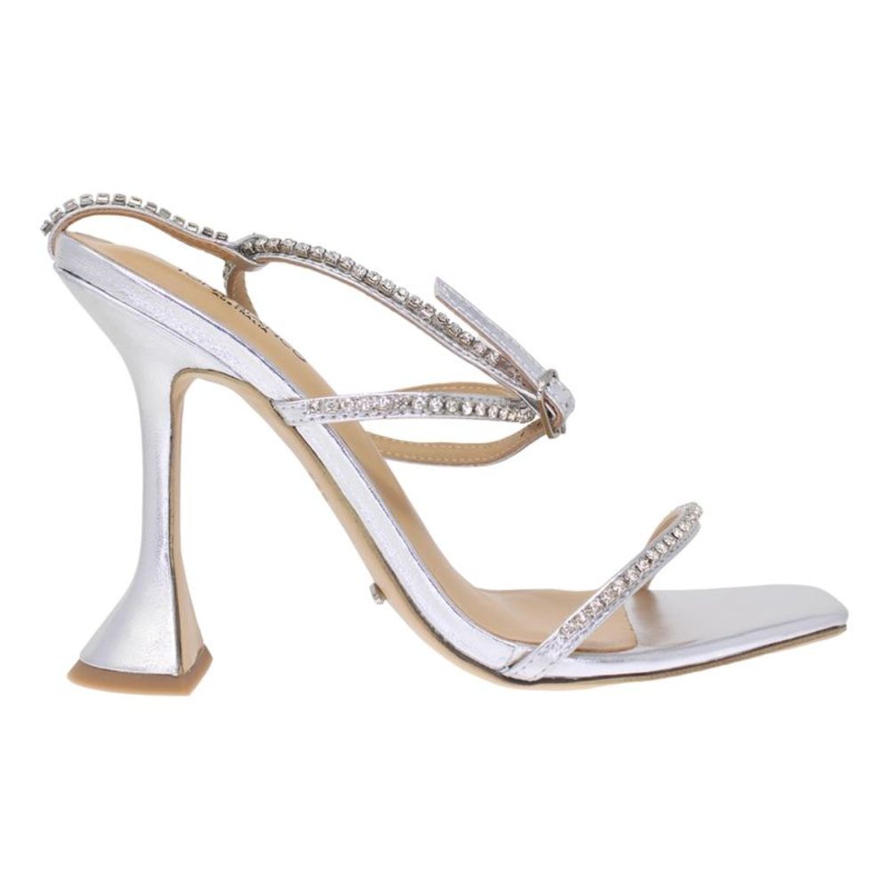 Tony Bianco Shy Silver Nappa Metallic SHY/SILVER Women's